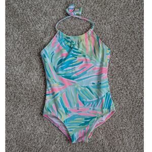 Lilly Pulitzer Little Lilly Haulter Swimsuit One piece Girls 3 Pre-owned
